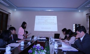 Hội nghị đánh giá kết quả thực hiện đề tài NCKH cấp trường năm 2014