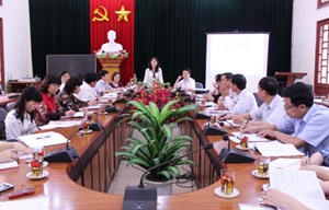 Hội nghị tăng cường phối kết hợp trong công tác đào tạo, bồi dưỡng giữa trường Chính trị Tô Hiệu và trung tâm Bồi dưỡng chính trị các quận, huyện