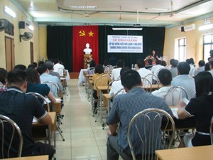 Khai giảng lớp Bồi dưỡng kiến thức quản lý nhà nước chương trình  chuyên viên chính khóa 5