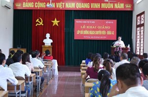 Khai giảng lớp Bồi dưỡng ngạch chuyên viên khóa 43