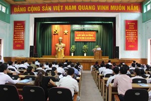 Khai giảng lớp Tập huấn nghiệp vụ công tác Hội Nông dân năm 2014