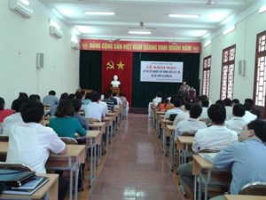 Khai mạc kỳ thi tốt nghiệp lớp TCLLCT – HC A2K29