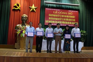 Lễ công bố Đồ án Quy hoạch chi tiết tỷ lệ 1/500 và ban hành  quy định quản lý theo Đồ án Quy hoạch chi tiết tỉ lệ 1/500  Trường Chính trị Tô Hiệu tại số 2 Nguyễn Bình (số 284 Lạch Tray), phường Đồng Quốc Bình, quận Ngô Quyền