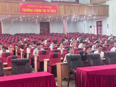 Trường Chính trị Tô Hiệu triển khai chương trình cập nhật kiến thức cho cấp ủy viên các đảng ủy cấp xã (đợt 5)