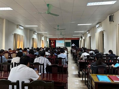 Trường Chính trị Tô Hiệu triển khai chương trình cập nhật kiến thức cho cấp ủy viên các Đảng ủy cấp xã (đợt 6)
